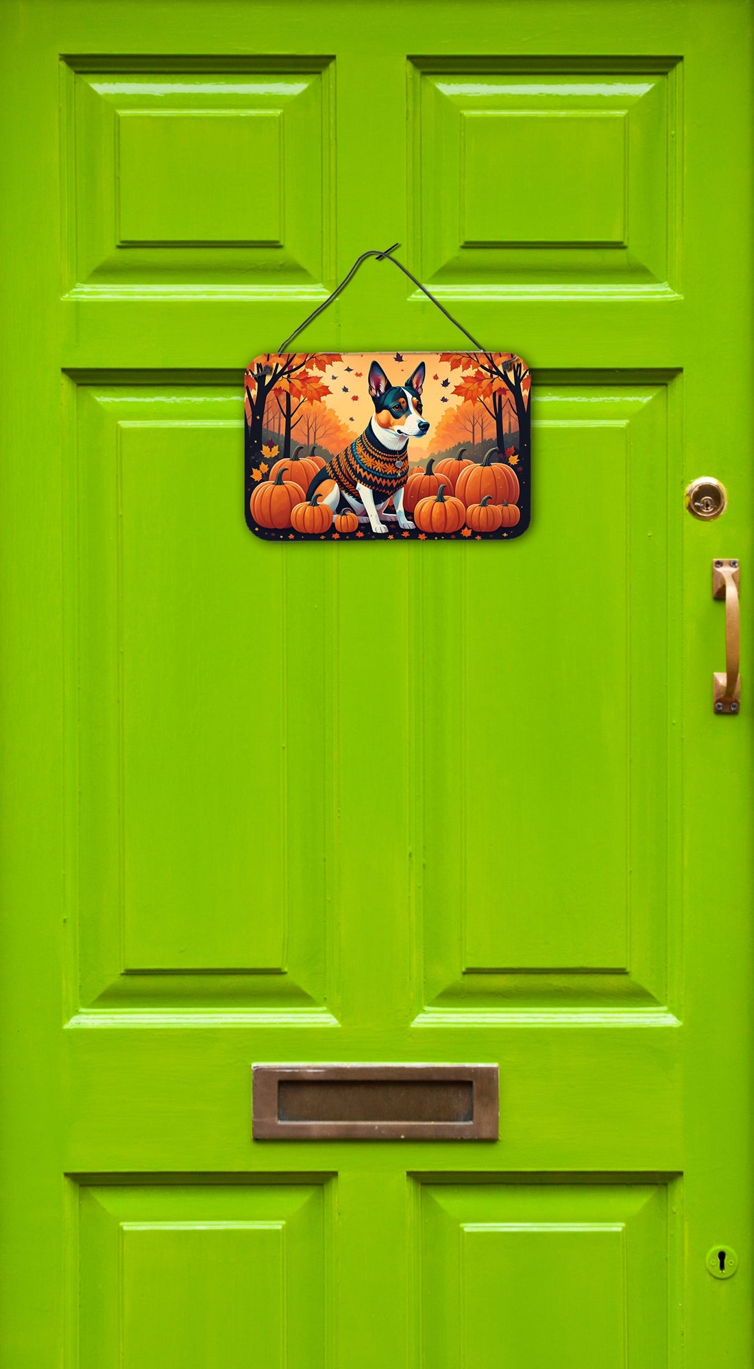Basenji Fall Wall or Door Hanging Prints