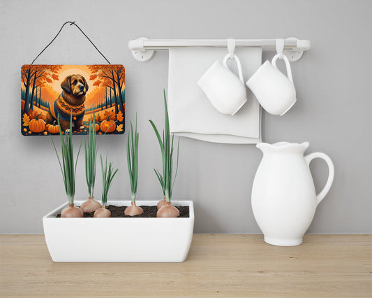 Briard Fall Wall or Door Hanging Prints