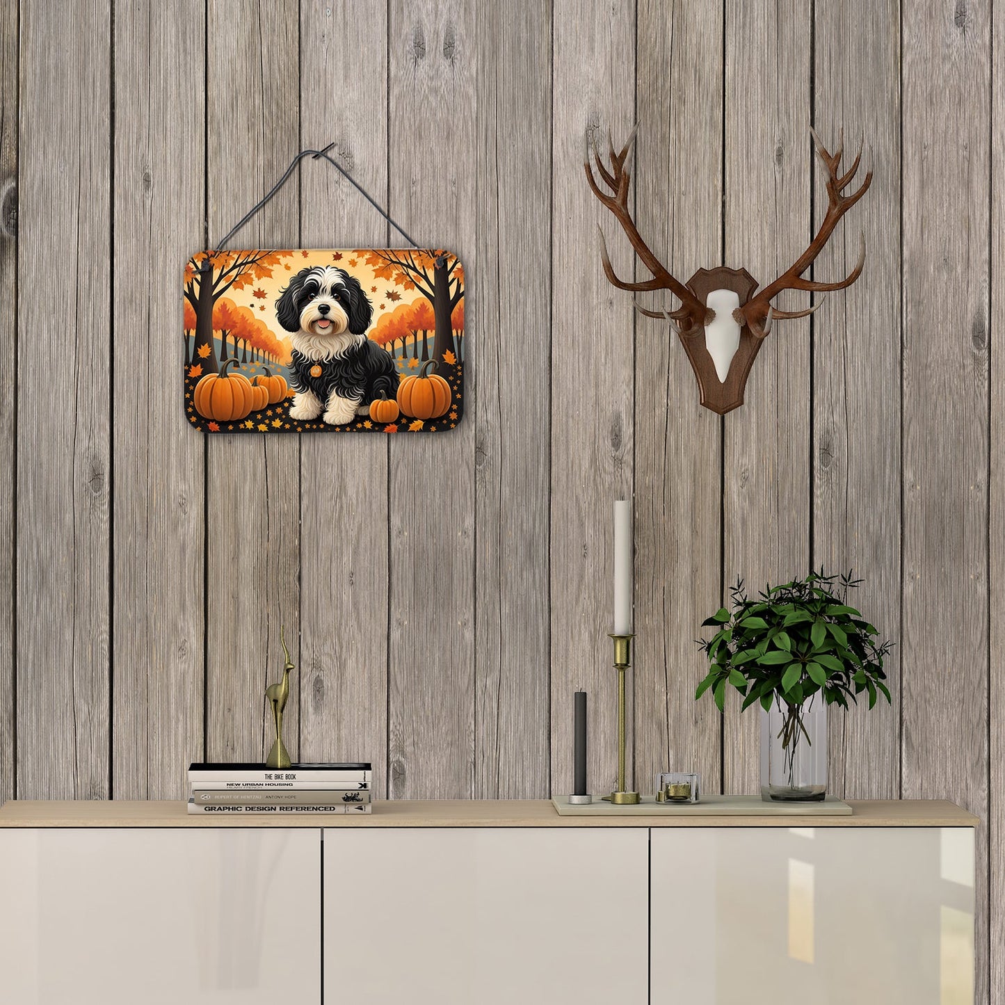 Havanese Fall Wall or Door Hanging Prints