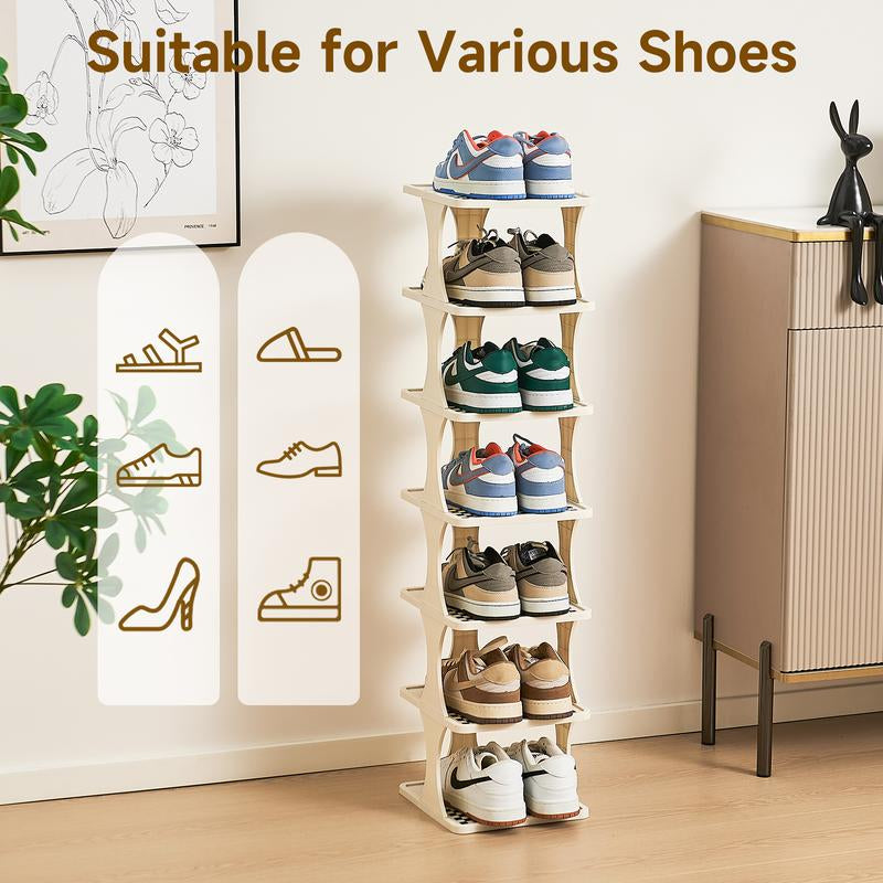 【Dealsforyoudays】Uforu Multi-Layer Vertical Removable Shoe Storage Rack 1 Piece Modern Shoe Rack Shoe Rack Shoe Rack Cabinet Gift Storage Rack Home Storage Rack Home Storage Supplies Fathersdaygift Shoe Cabinet Storage